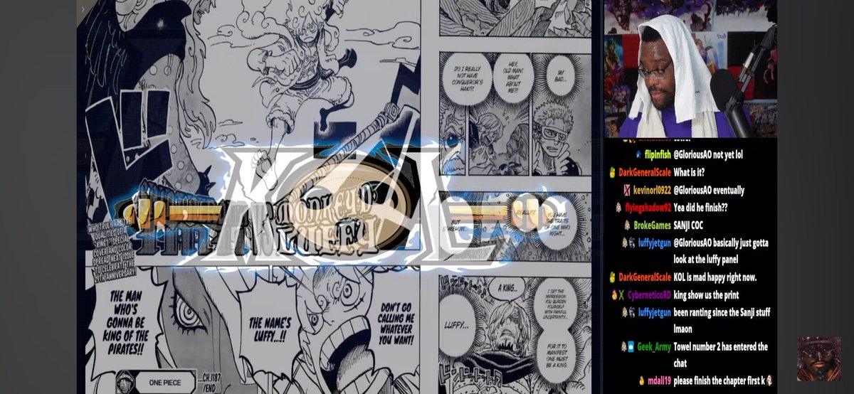 boaaa45's tweet photo. This man, Kol, has been going on about Sanji getting coc for the last 15 minutes now. I've never laughed this hard while watching a OP chapter reaction in four to five years😭😭 https://t.co/z15x6JkFWb