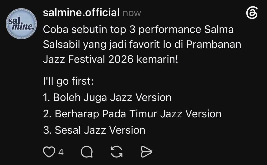OfficialSalmine's tweet photo. Ramein di thread hayuu
https://t.co/sBUiyJcMwX https://t.co/snvr38eXz3