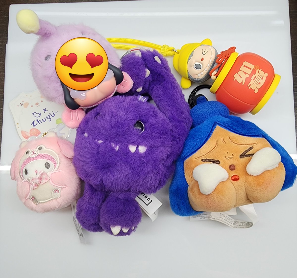 zhuyufter's tweet photo. ปล่อยงานพวงมือ2 
ตัวละ 120฿
ค่าส่งเหมา 50฿
#ตลาดนัดpopmart #POPMART #ตลาดนัดกล่องสุ่ม #ตลาดนัดdisney #ตลาดนัดsanrio https://t.co/McliW2cZhr