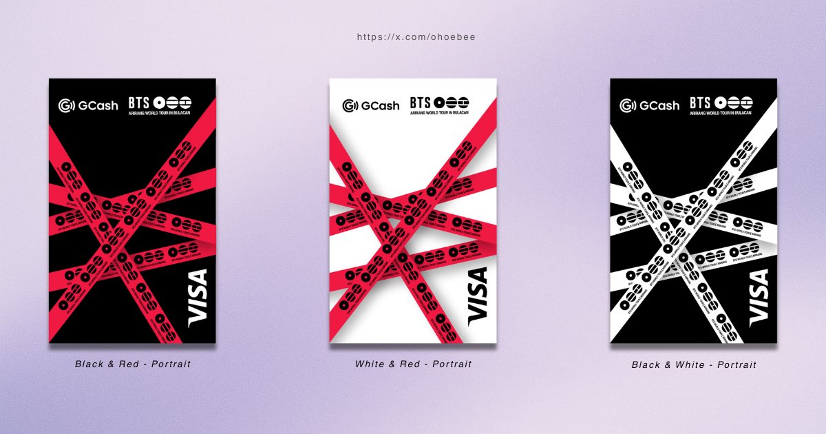 Ohoebee's tweet photo. dahil oa so much presyo ng GCash x Arirang Card

Landscape and Portrait✔️
Gotyme &amp; Maya also available✔️

Will upload the gdrive link later! 💜 kasi hindi ko pa nauupload sa gdrive.. skskks https://t.co/3r8pZVfRew
