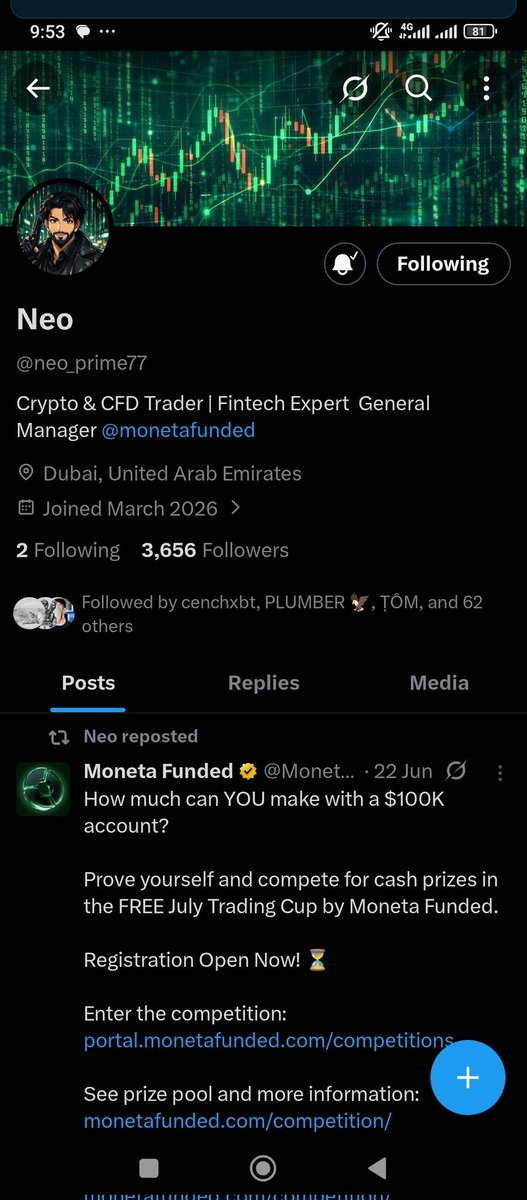 WEB3_CLASSREF's tweet photo. @MR_EUR0 @MonetaFunded @neo_prime77 @Traders_Waves @SavableApp @AK_Trades__ @Mr_Scalperr @EURUSDTraderr @AdamAleey1 @Original_dx1 @0AbuAbdallah 
@Aliyu0x_ 
@Binismail82 
Am done sir ✅ https://t.co/iJlTVCVhLq