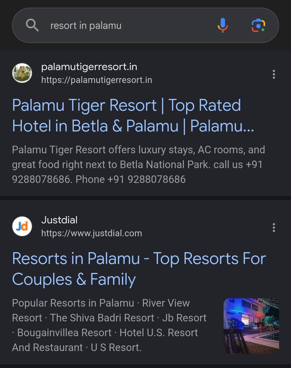 GarvitXalt's tweet photo. @buildwithsid Well i did this for a client. I made the whole website and did the SEO by myself, showing in top results. https://t.co/VEDMiH9npF