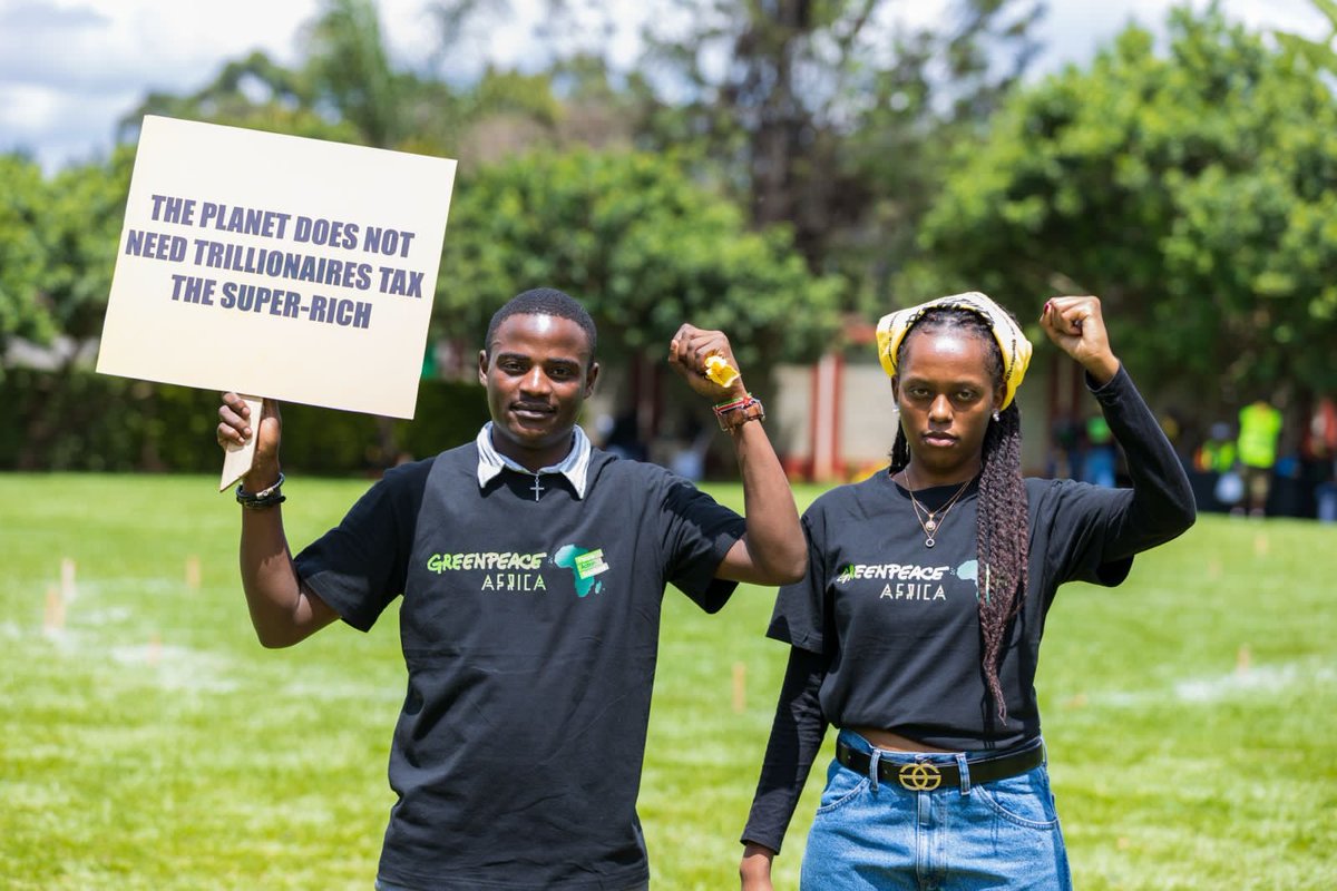Stephenstephano's tweet photo. Reducing inequality and tackling climate change must go hand in hand. Taxing the super rich can support green jobs, clean energy, and stronger communities across Kenya. #TaxTheSuperRich #FightInequality
https://t.co/kHVJGZ8mn2 https://t.co/G3YvxqiPxi