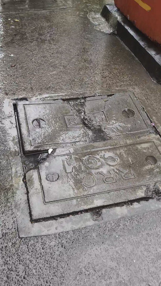 save_our_mumbai's tweet photo. @MTPHereToHelp The road opposite Swami Vivekanand High School in Shivsrushti Kurla East is flooded &amp; two wheelers are riding in footpaths &amp; harrassing pedestrians. This has also damaged the drain covers further endangering them.
Also request @mybmcWardL to urgently replace them. https://t.co/wdYXMfR9Q4