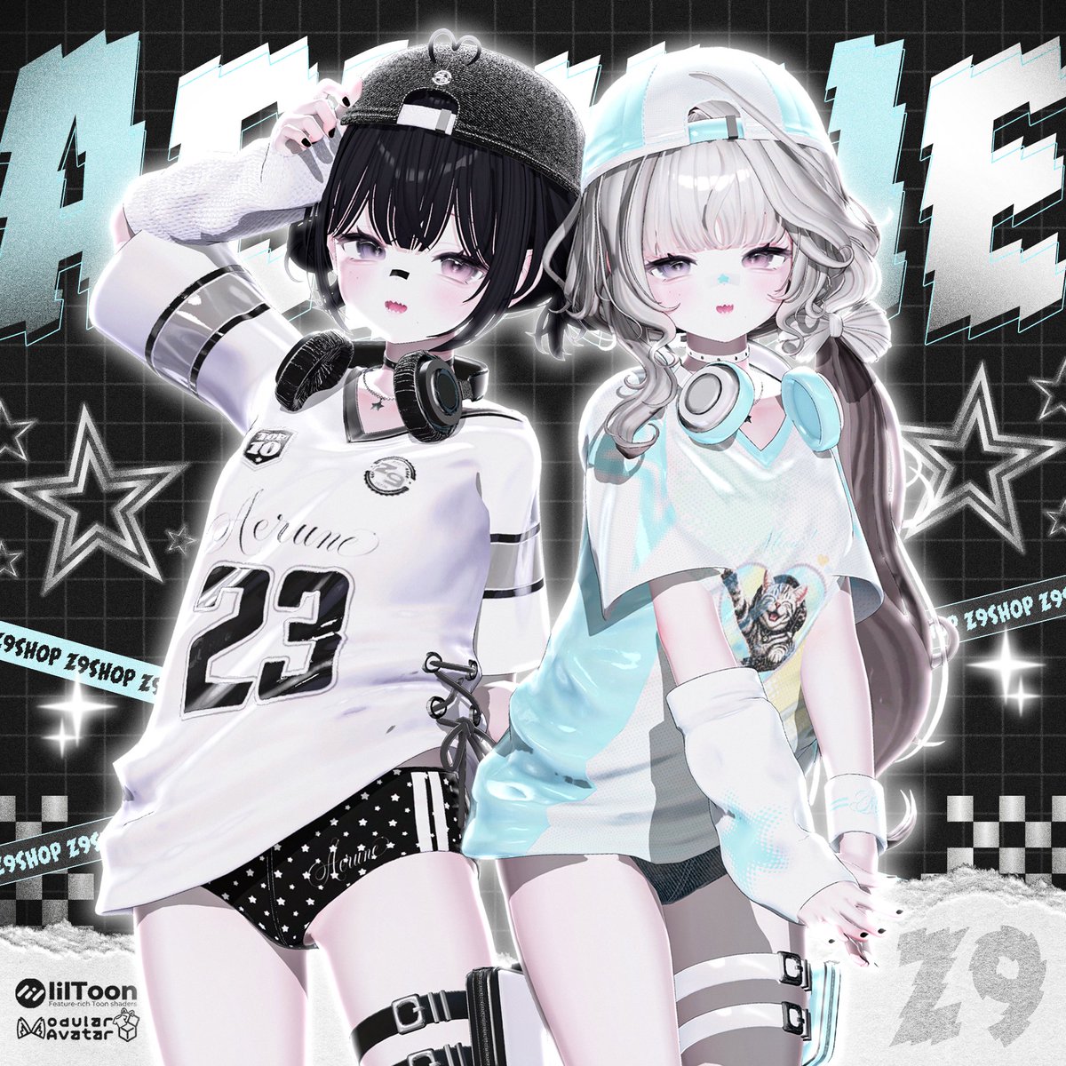 z9_meru0029's tweet photo. 🖤 RT + Follow Event 🖤

新作【Aerune】 をリリースしました！🖤
신작 【Aerune】를 출시했습니다! 🖤
⠀
🖤 Booth 🖤：https://t.co/pMePozz2Ah

🖤 合計13つのアバターに対応
🖤 총 13종의 아바타에 대응
（Airi / Chocolat+Chiffon+Plum / Kumaly / Manuka  / Mayo / Milfy+Eku / Milltina / Misaki / Rurune / Shinano )

🖤 このツイートをRT＋フォローしてくださった方の中から
抽選で3名様にプレゼントします
🖤 이 트윗을 RT＋팔로우 해주신 분들 중
추첨으로 3분께 선물로 드립니다 

🖤 当選者発表：7月12日
🖤 당첨자 발표 : 7월 12일

#Z9_shop #Booth #booth_pm #VRChat #VRC #VRC衣装 #b3d
