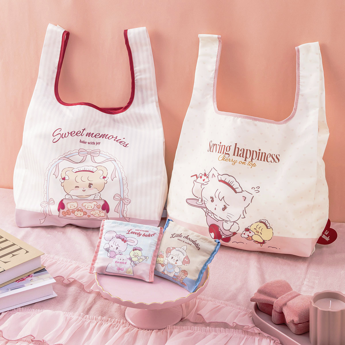lilalamodestore's tweet photo. ⠀
⋱ 𝐑𝐞𝐜𝐨𝐦𝐦𝐞𝐧𝐝𝐞𝐝 𝐢𝐭𝐞𝐦𝐬 ⋰

毎日のお買い物に便利♡
使わない時はコンパクトにまとめて🛍️
それぞれのデザインにも注目です❤️

#Lilalamode
ポケッタブルエコバッグ(全4種) 
各1,650円(税込) https://t.co/I90LIVt0Cl