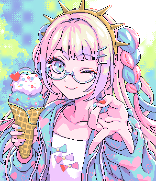 x_angelkawaii_x's tweet photo. Your angel has landed at Anime Expo!! And it's America's 250th birthday?! 🎆 I'll do my best for 250 more years too, so you guys better keep watching me for aaaall of it, ok? 🗽💗 https://t.co/ohcMR5sloE