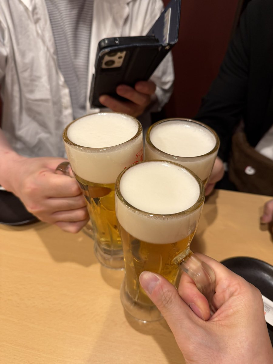 is5_my's tweet photo. 今日はスト客Hさん、Sさんとほぼ地元の蕨で飲み会でした😊
2軒制覇し色んな話もできてとても有意義な時間を過ごせました！
ありがとうございました😊 https://t.co/5hyQ0MfsFg