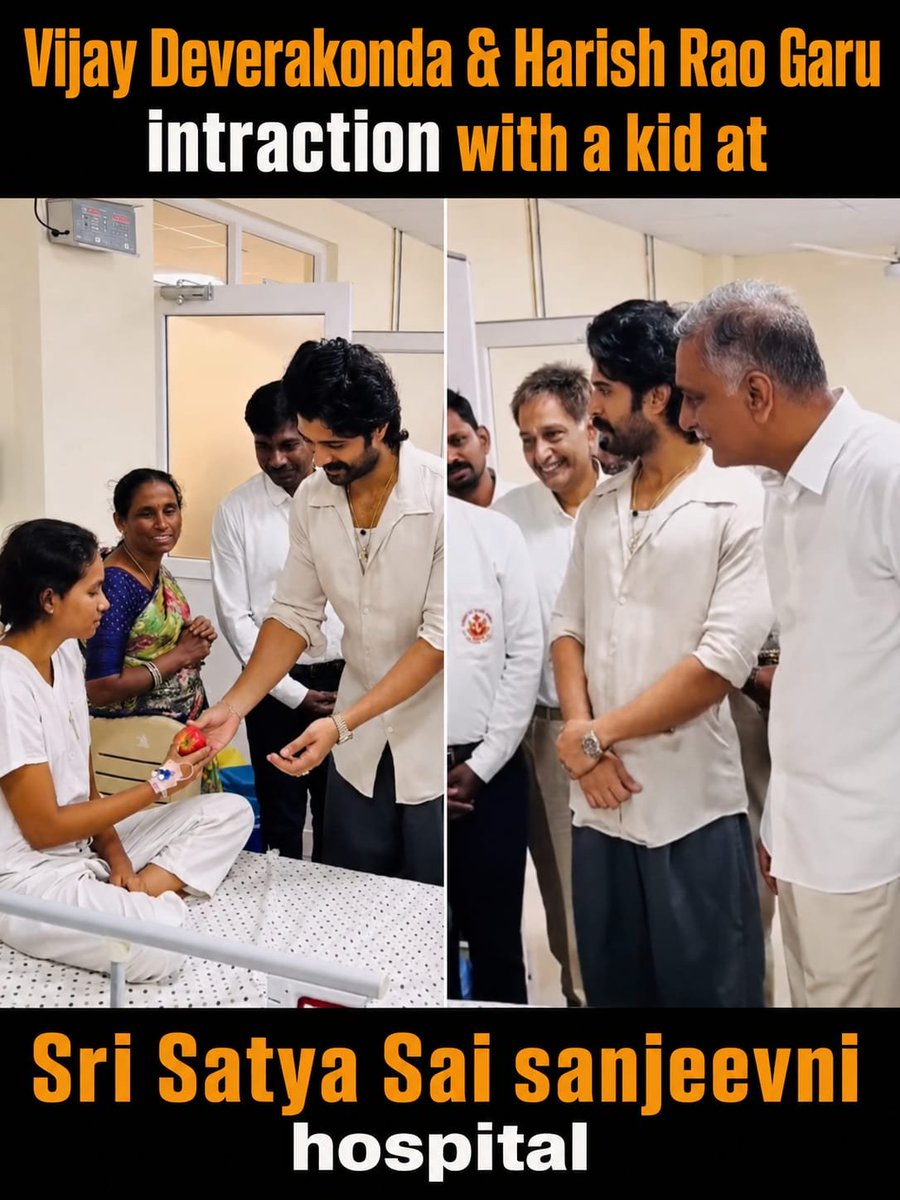 devraj_Tix's tweet photo. Moments of kindness always shine the brightest. ❤️Watching #VijayDeverakonda bring smiles to a young child is simply priceless. 🥹✨ https://t.co/X3K5yC0Fk9