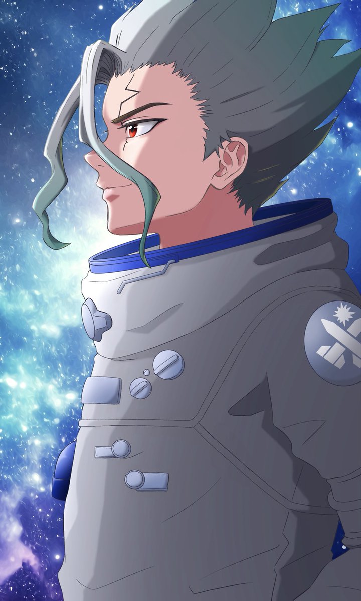 coriander_19's tweet photo. ドクストアニメ最高でした(遅い！)
毎週の楽しみが…😢

拾い画見ながら必死に初めて描いた千空、
ここで供養させてください。 https://t.co/OhBdDcOivC