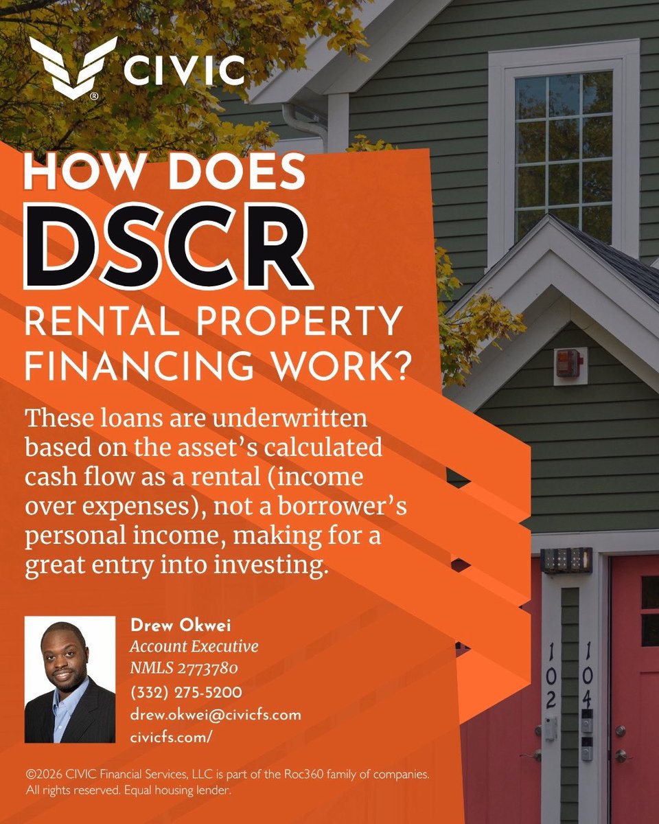 _whatsuphomes_'s tweet photo. I'm here to help you find the financing that fits your investment goals.
📲 Send me a DM or call/text 332-275-5200 to get started! NMLS 2273780
#DSCR #RealEstateInvesting #RentalProperty #CashFlowInvesting #AssetBasedLending https://t.co/A9IpyjjpwX