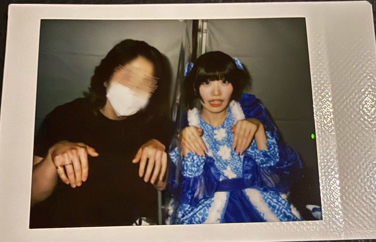 K51Ss's tweet photo. 7/4  リリイベinアリオ橋本

怪奇彩友ちゃんしてもらった！
すごくかわいい🐟💙

最近の現場はいっぱいお話できるようになってきてうれしい！

来週はラボセ行く！よろしくね！

#奥田彩友 https://t.co/ywf7aKZldB