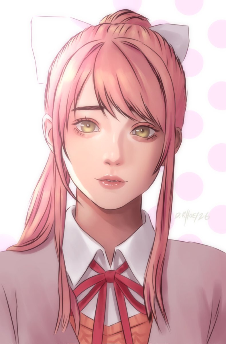 DRhoeArtwork's tweet photo. Quick drawing I did last night.

Monika from Doki Doki Literature Club https://t.co/dmVogWv1HE