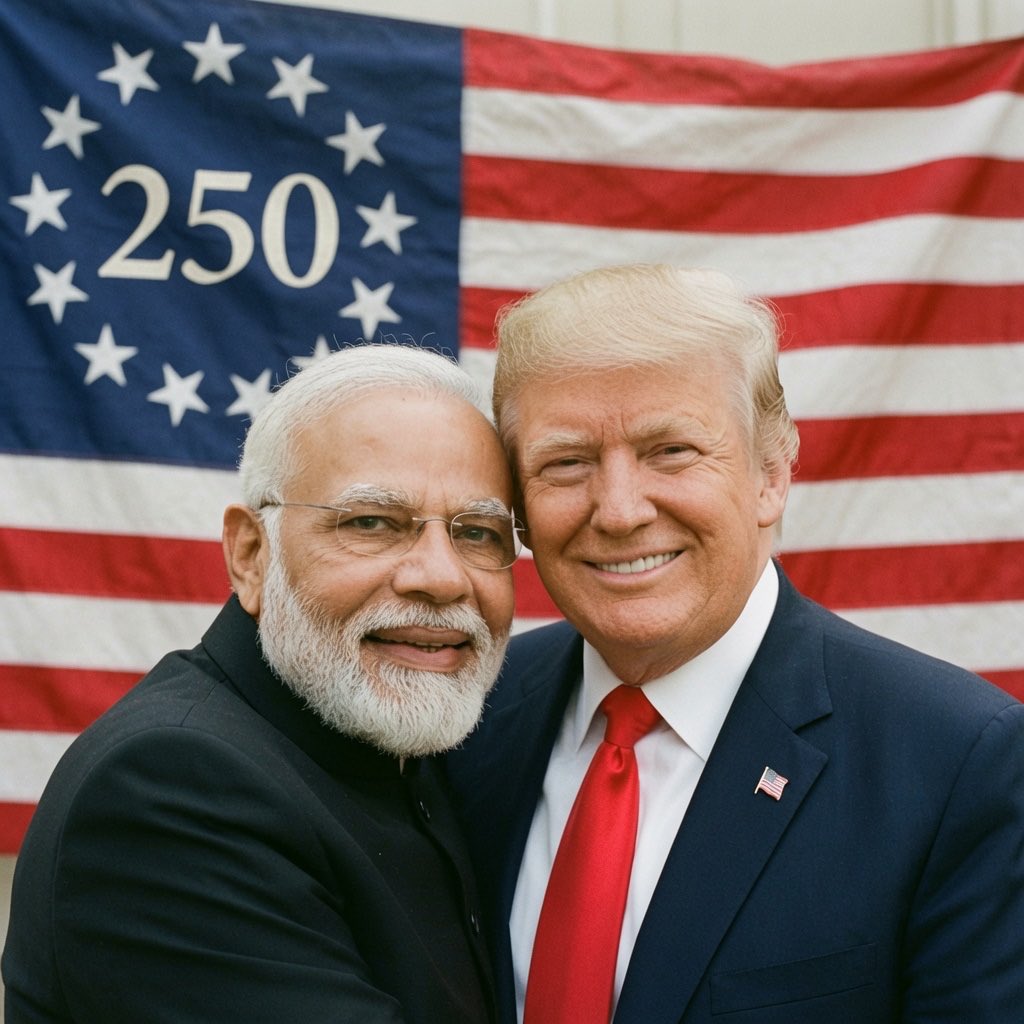 AiginTom's tweet photo. @narendramodi Happy Independence Day to our great nation!🇺🇸❤️ https://t.co/VT2dPRTYrM