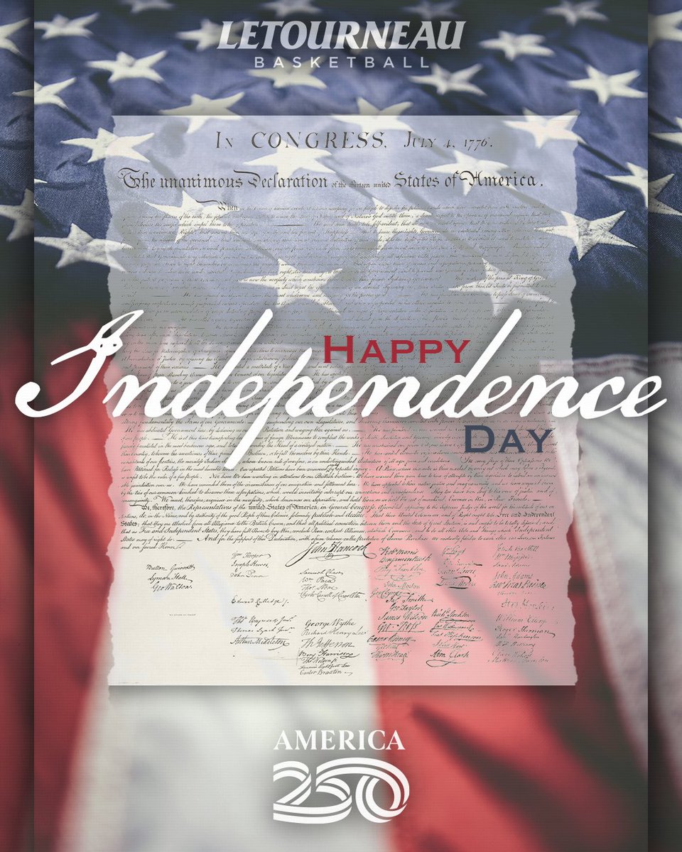 LETUMBB's tweet photo. JULY 4, 1776

Happy 250th Birthday America!

Life, Liberty and the Pursuit of Happiness

#America250 https://t.co/XiYxhZMC98