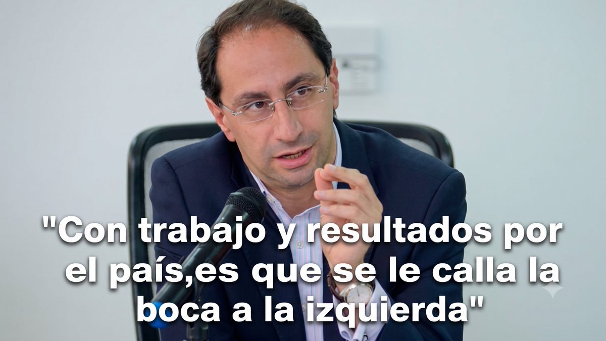 ZuleimaZeaC's tweet photo. ¡Así es que debe ser! ¡Por eso votamos por Abelardo de la Espriella y por la vicepresidencia en cabeza de José Manuel Restrepo! ¡A trabajar se dijo! La única manera de callarle la "sacrílega boca" a la izquierda es trabajando y con resultados para Colombia. ¡Y eso es lo que ya está haciendo nuestro vicepresidente! ¡FIRMES POR LA PATRIA MILAGRO!