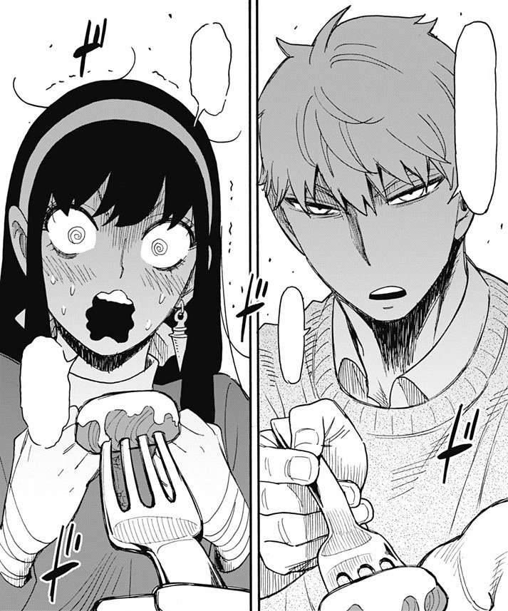 ppimnxfg09's tweet photo. If this scene gets animated, I don't know who's going to pass out first...me or Yor 😂 https://t.co/oisZoq9G0X