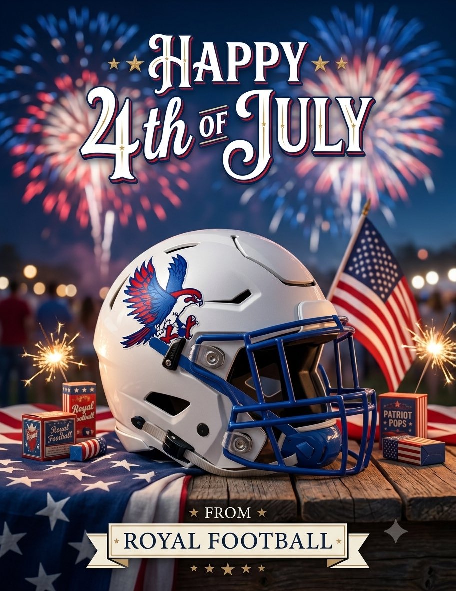 RoyalFootball4's tweet photo. 💥Happy 4th of July💥 https://t.co/SP1mG4GzV3
