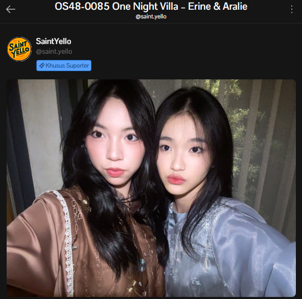 SaintYello's tweet photo. What are you still waiting for?

Tutorial, list dan semua link ada dibawah⤵️
https://t.co/GA0m7Jf6r9 https://t.co/hSYiuYiQNa