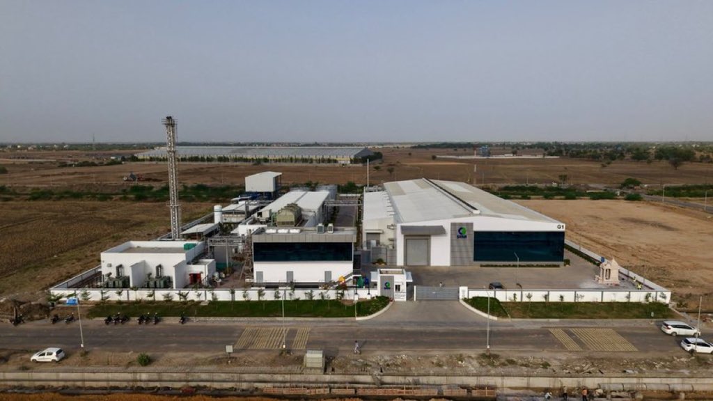 connectajitcpr's tweet photo. emiconductor facility to begin commercial production. 🇮🇳 

📍CG Semi, Sanand https://t.co/w3RxyUiWpj