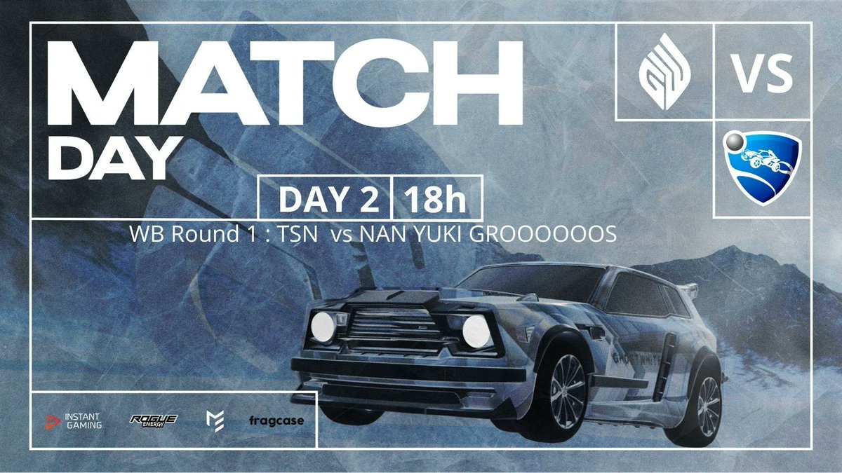 GW_GhostWhite's tweet photo. RLCS Game day ! 🎊

Le Day 2 commence dès 18h :
GhostWhite Main cast par @FuriousMarseill : https://t.co/cTovODRIlz
TSN (Espoir) cast par @jordan_bttf59 : https://t.co/Gcb3geP0Lv

GL @lomon07 @PandaaRl @hiddenrl @naac10rl @tasqnn @Shalkoorl !

#GWONTOP #GWWIN🖤🤍#ROADTODAY3 https://t.co/AxmdVGhQVd