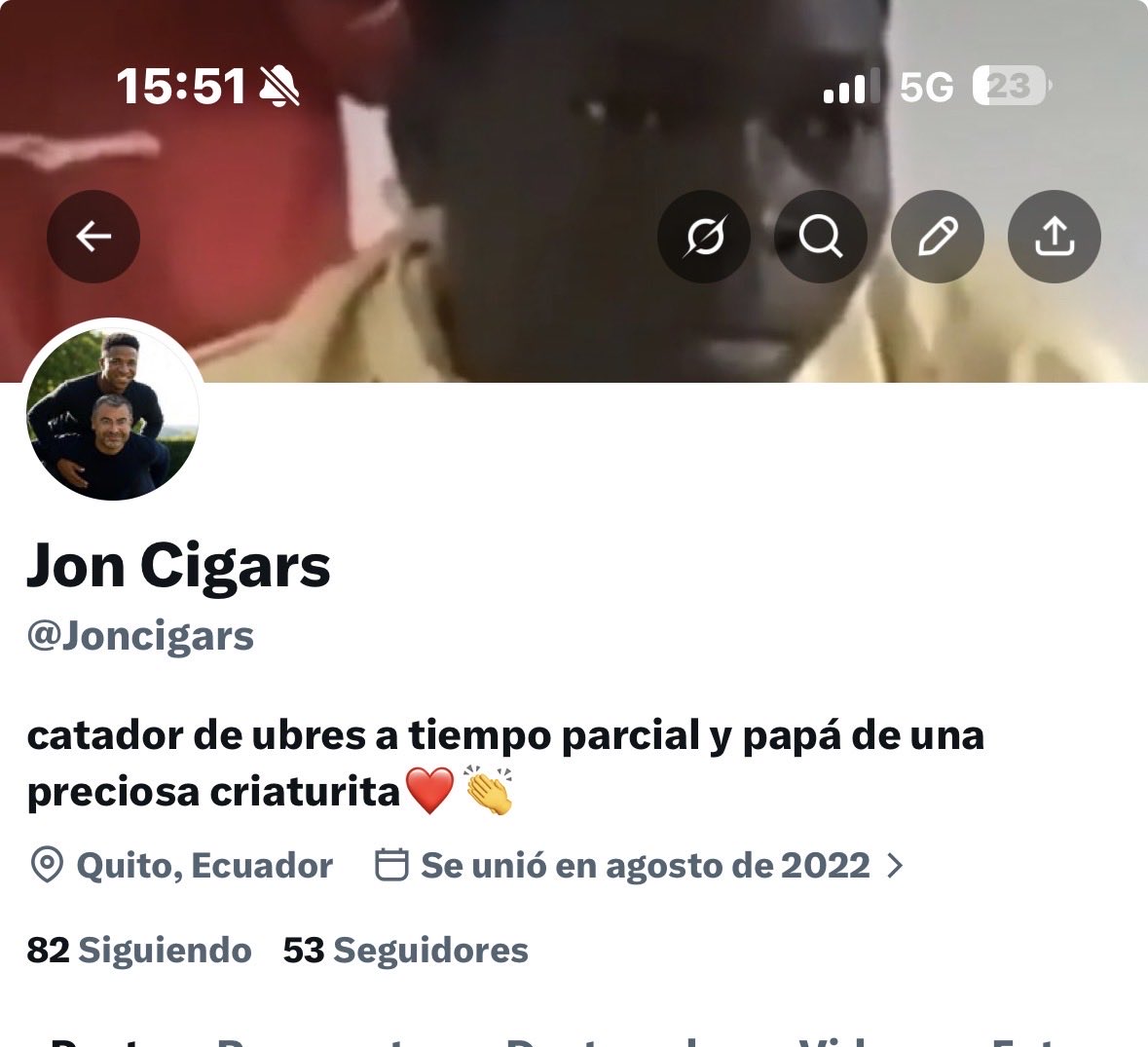 Joncigars's tweet photo. Vaya locura el fenómeno vozinha… a quien más va a superar en seguidores ?? https://t.co/OPpI5Lkppp