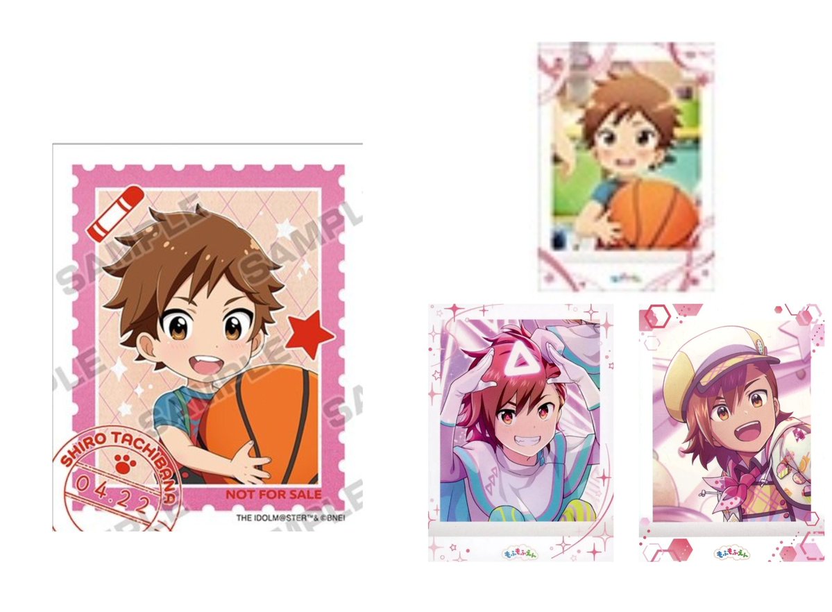 ru_madyo's tweet photo. SideM　アニメイト　特典　交換

【譲】画像の物

【求】3枚目志狼

ぱしゃこれとの交換の場合3:1で交換可
特典は1:1(ユニのみ2:1◎)

※初回プロカ必読 https://t.co/KvxRE80xyv