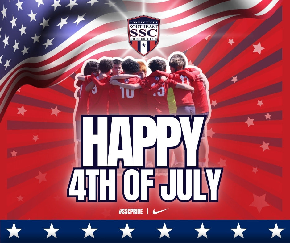 SEsoccerclubCT's tweet photo. πππππ πππππ ππππππππ, πππππππ!
For 250 years, this nation has been built on courage, resilience & community. The same values we strive to teach every player who wears our colors.
#SSCPride | #4thOfJuly https://t.co/caWSpnRGmy
