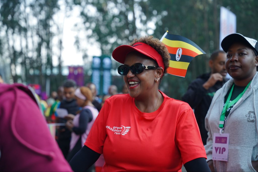 RwenzoriMarathn's tweet photo. Addis showed us an amazing time this morning. 🇪🇹

The Ethiopian running community is serious, curious, and warm. 

Thank you to the @greatethrun &amp; @Visitaddis_et for welcoming us to the Entoto CBE Run! https://t.co/vWd72s2SIv