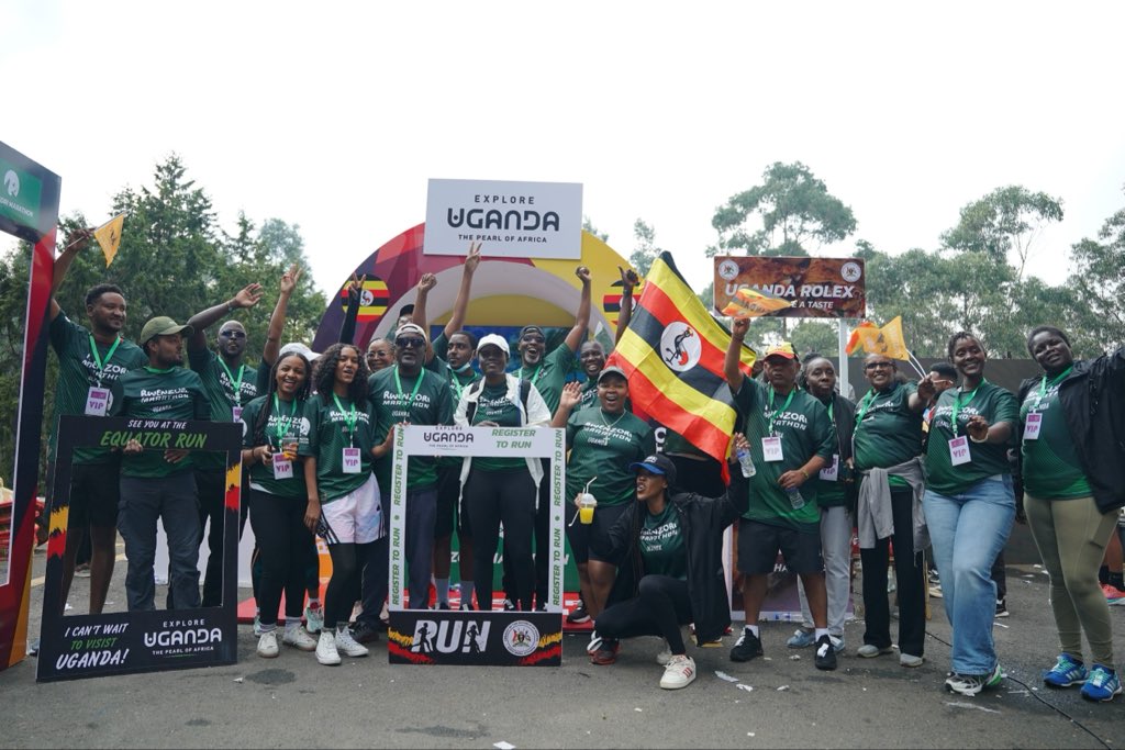 RwenzoriMarathn's tweet photo. Addis showed us an amazing time this morning. 🇪🇹

The Ethiopian running community is serious, curious, and warm. 

Thank you to the @greatethrun &amp; @Visitaddis_et for welcoming us to the Entoto CBE Run! https://t.co/vWd72s2SIv