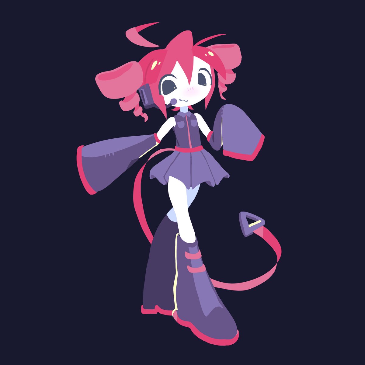 pillypup's tweet photo. my sona cosplaying teto :3 https://t.co/fqZXXmYExA