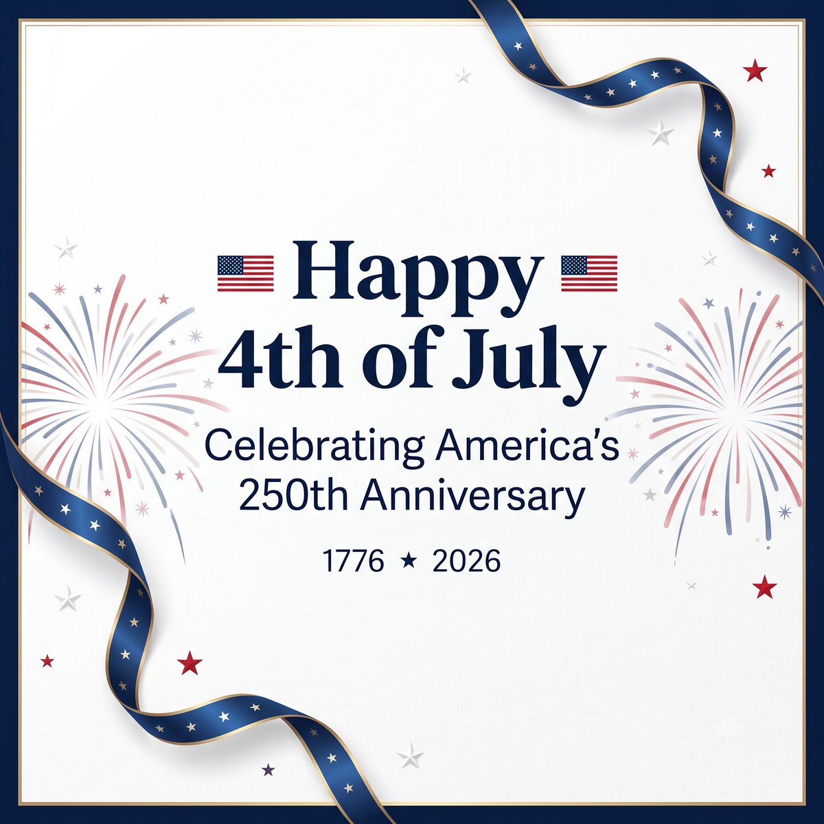 waldroncasting's tweet photo. 🇺🇸❤️🤍💙 Happy 4th of July! 💙🤍❤️🇺🇸
From all of us at Waldron Casting, we wish you a safe, happy, and fun-filled Independence Day! 🎆✨

Here's to celebrating America's 250th Anniversary 🇺🇸🎉
Have a wonderful holiday! ❤️🤍💙 https://t.co/x0N3yh4PGz
