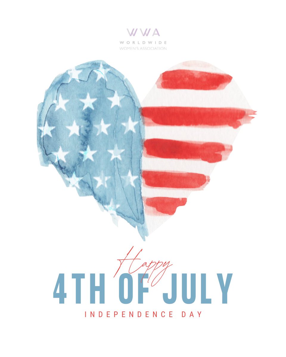 TheWWAOfficial's tweet photo. Happy Independence Day from all of us! 🇺🇸❤️

Today, we're grateful for a community of women who support one another, celebrate each other's successes, and prove every day that collaboration is just as powerful as independence.

Thank you for being part of this incredible network of leaders, entrepreneurs, and changemakers.

Here's to continued growth, opportunity, and success—for all.

Have a safe and wonderful Fourth of July!

#wwa #womeninbusiness #careerwomen #fempreneur