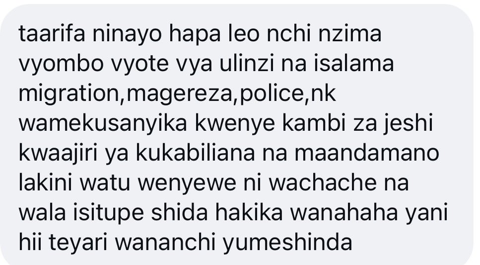 MariaSTsehai's tweet photo. Mnahangaika sana madhulmat 🤣 no rest for the wicked! 
Narudia #WenyeNchiWananchi! Sisi ndo waamuzi wa mwisho si wao! 
Sabasaba ni kutoka tu wote - hawako wengi na safari hii hawapigi risasi!
Drug addict Abdul naye kaufyata imebaki genge lake kuteka hapa na pale - tudiwsogope! Mungu kasimama! 
Ni kwamba wanategemea HOFU yetu ya yaliyotokea MO29 kutukwamisha! Ila wingi wetu ndo salama yetu!
Mkiona kelele nyingi kama sasa mjue hamna kitu!
#77Tunatoka #FreeTunduLissu #SamiaMustGo #JusticeForMO29