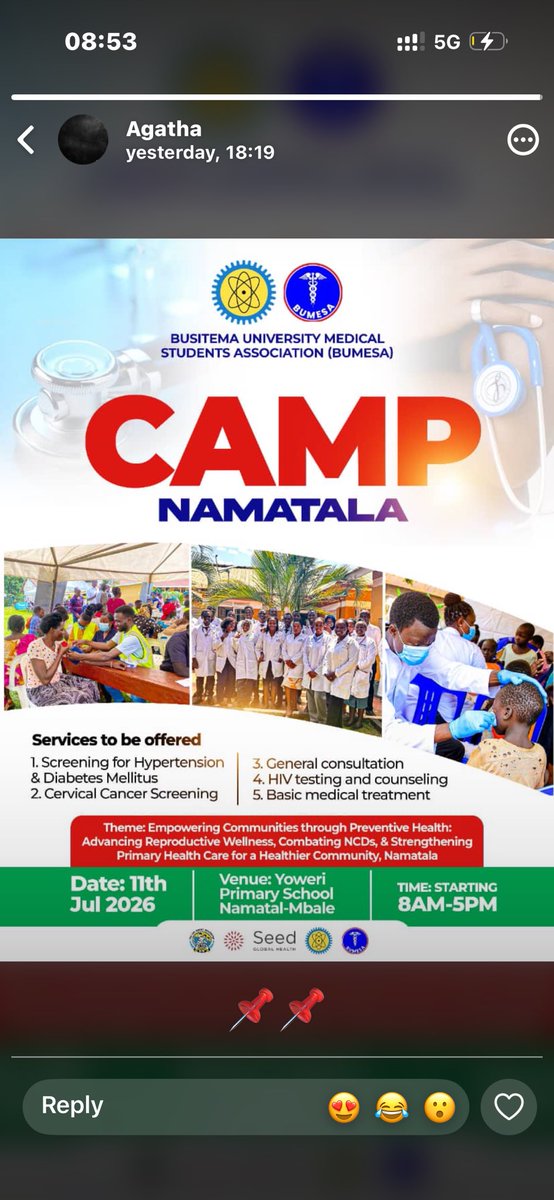bumesa0001's tweet photo. It’s just 7 days to the next big event of the year and that’s none other than the BUMESA CAMP namatala @ProfPaulWaako @BusitemaUni @sobakiro @Saphinabiira @Eng_Musinguzi_B https://t.co/YuITyfV5z8
