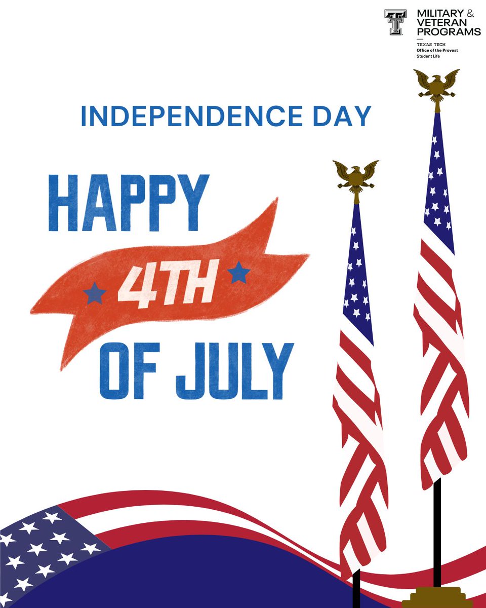 redcowboy13's tweet photo. Celebrating freedom, unity, and the red, white, and blue✨ Happy Fourth of July! #TTUMVP #Happy4th #250 https://t.co/hJSCdCDRB6