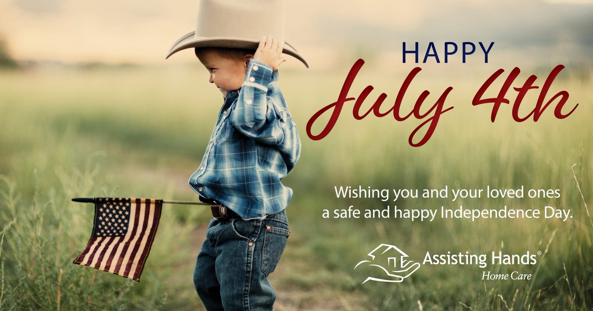 AHNaples's tweet photo. Wishing you a Happy 4th of July from Assisting Hands Home Care 🇺🇸✨ https://t.co/KZTV9iXKQk