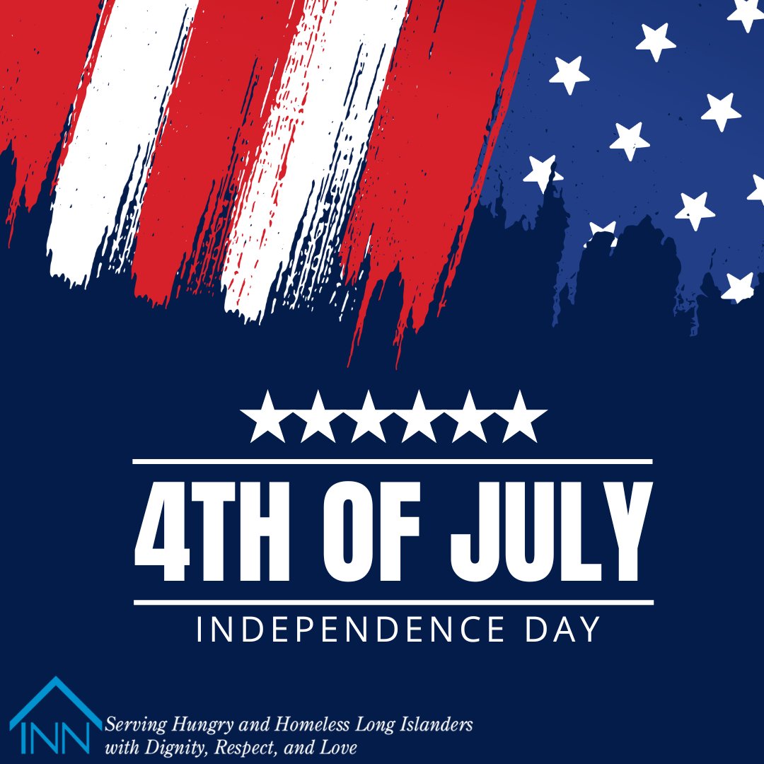 getinnvolved's tweet photo. Happy Independence Day from all of us at The INN! https://t.co/CX0z3OEZTe