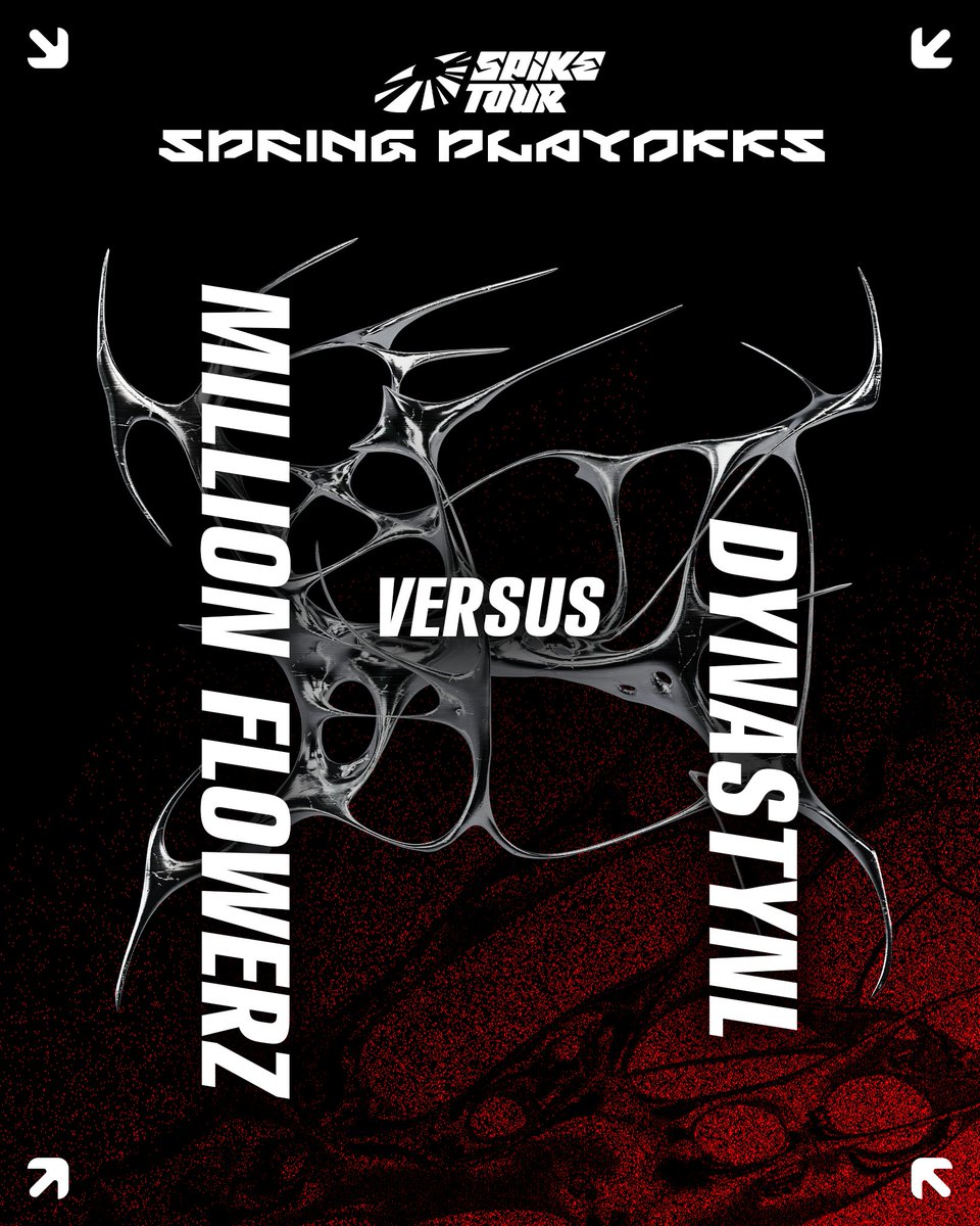 Mephisto_TTV's tweet photo. SPIKE TOUR | SPRING PLAYOFFS | LOWER BRACKET ROUND 3 🔥

Après un premier BO fou, place au deuxième acte de la journée ! 

@_MillionFlowerz 🆚 @Dynasty_nl 

🎙️ @Tyran_off &amp; @Jujxstine 

🎥 https://t.co/tFZDJ0d36s https://t.co/gHzUblDt5F