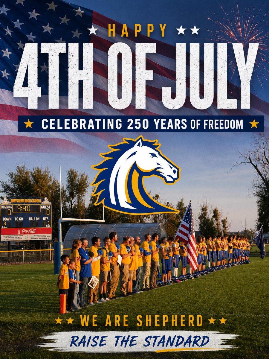 Shepherd Mustangs Football tweet media
