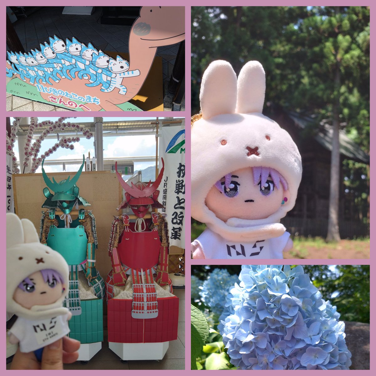 luvhrms's tweet photo. 日帰り旅🧸💜 https://t.co/TdJPZ0hkbw