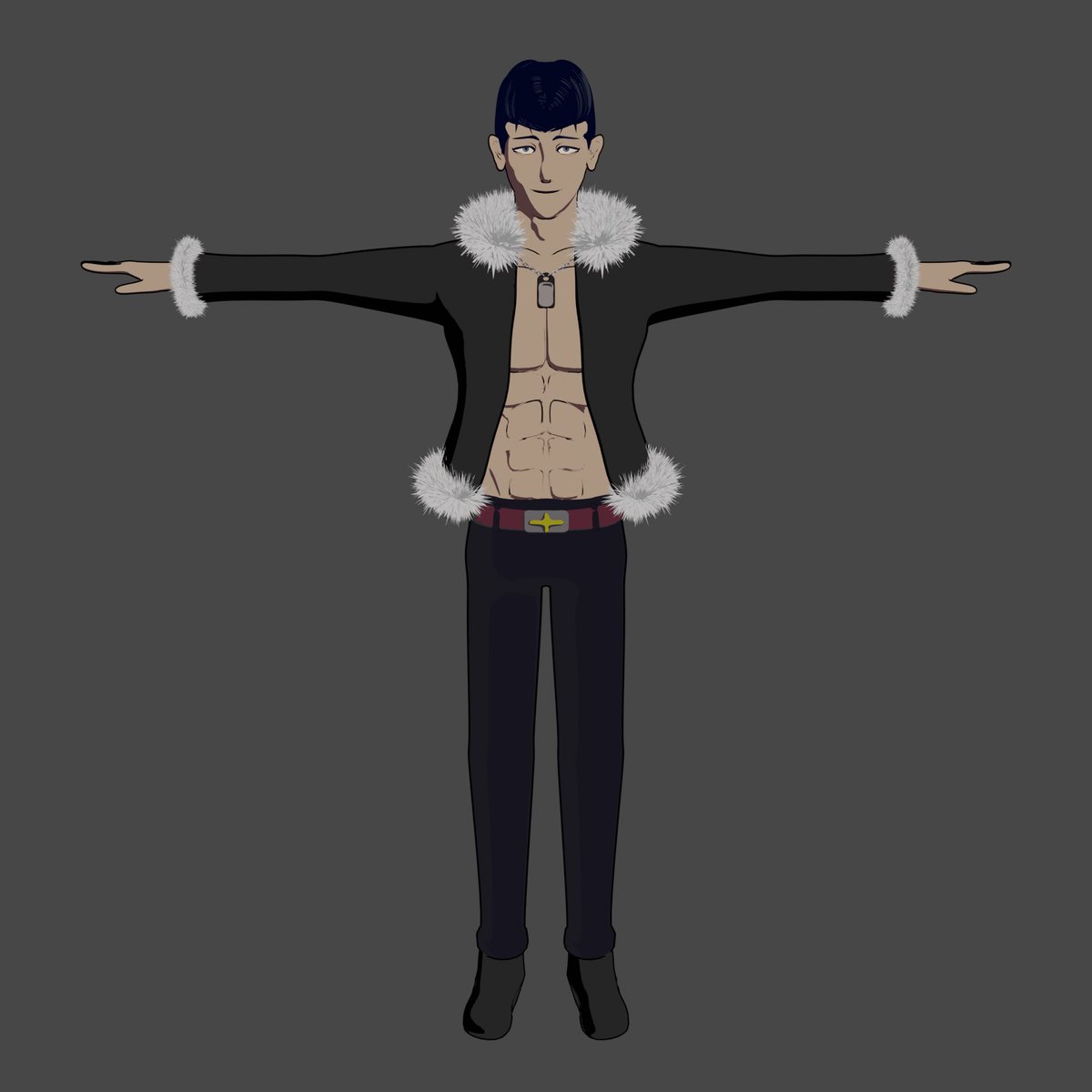 poctarodesu's tweet photo. スウィートな奴できた🍰
#blender #b3d
#呪術廻戦　#石流龍 https://t.co/DOf5vbY5Xf