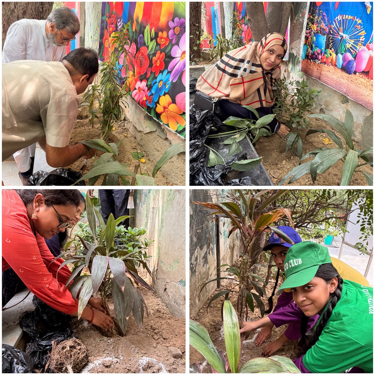 ItsPoonamMeena's tweet photo. आज @RSKV_JM में #MegaTreePlantation अभियान के अंतर्गत लगभग 50 पौधों का रोपण किया गया। इस अभियान को सफल बनाने में Eco Club, NSS टीम, Vidyanjali Volunteers एवं SMC सदस्यों ने उत्साहपूर्वक बढ़-चढ़कर सहभागिता निभाई।
पर्यावरण संरक्षण, Eco Club की गतिविधियों में उत्कृष्ट योगदान तथा पौधारोपण अभियान में सक्रिय भागीदारी के लिए विद्यार्थियों को प्रशंसा-पत्र एवं पुरस्कार प्रदान कर सम्मानित किया गया। हर पौधा एक हरित, स्वच्छ और सुरक्षित भविष्य की ओर बढ़ाया गया सशक्त कदम है। 
@Dir_Education @EduMinOfIndia @uma_kapur 
#MegaTreePlantation #TreePlantation #GreenCampus #EcoClub #NSS #Vidyanjali #SMC #RSKVNo2JamaMasjid #EkPedMaaKeNaam