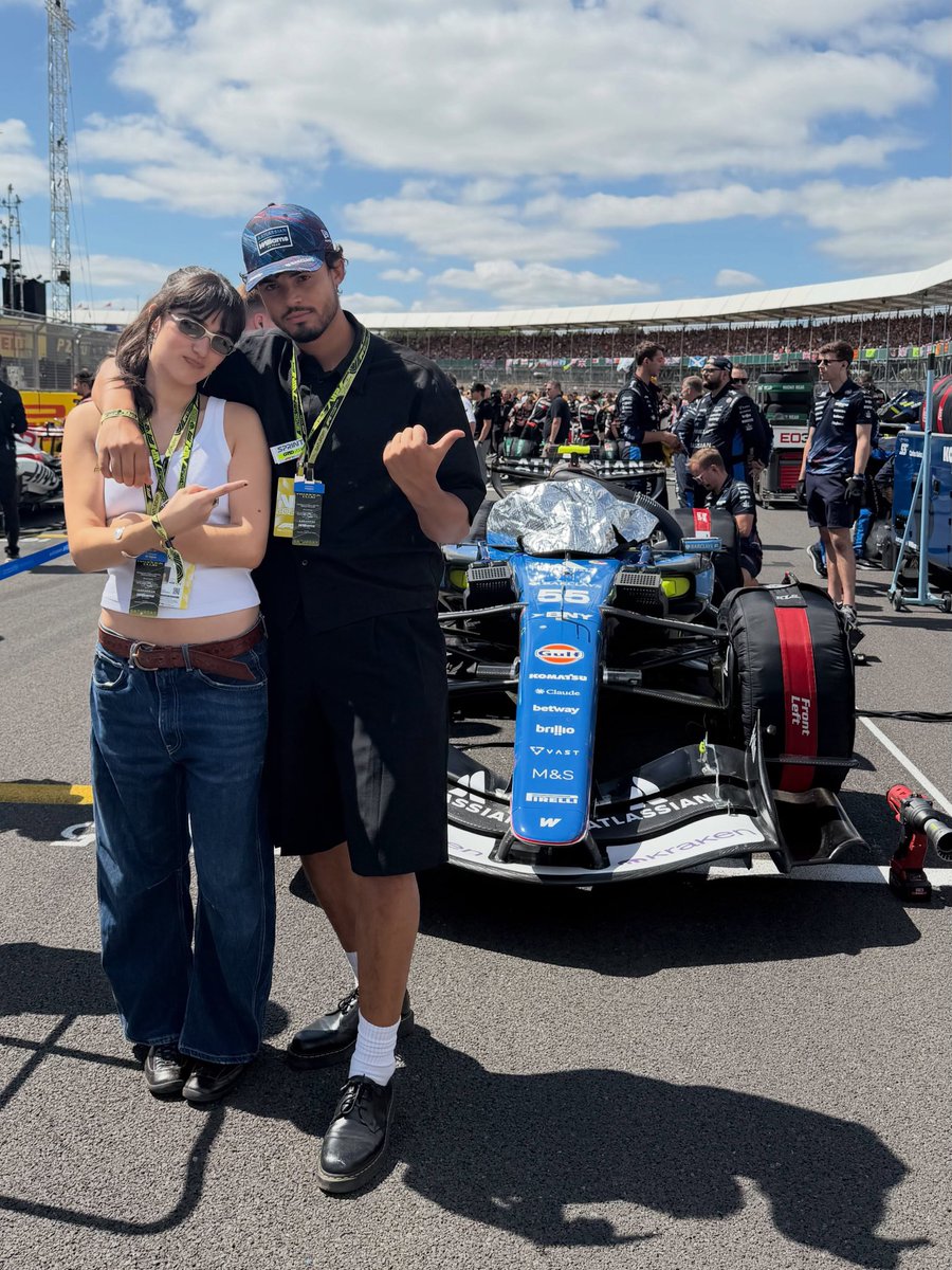 ashabanksnews's tweet photo. Asha Banks and Matthew Broome were invited by Atlassian Williams to the F1 British Grand Prix! https://t.co/1eVjt444SF