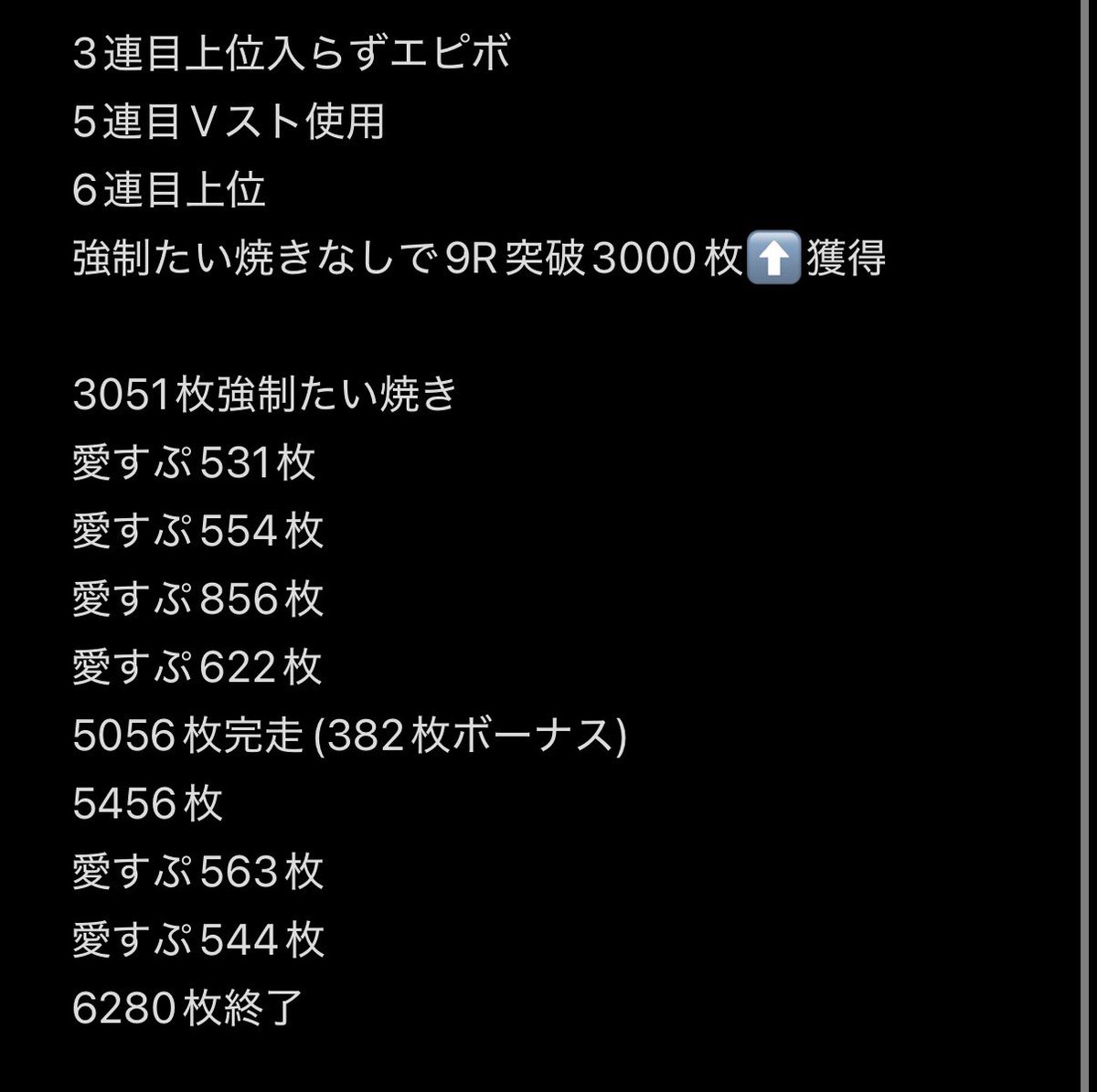 Lialia_ps's tweet photo. 内訳

通常時あまりにもポイント貯まらなさすぎるし高設定示唆もないしウィスパーも引けなかったから恐らく設定はない😌 https://t.co/DxQyDeac2m