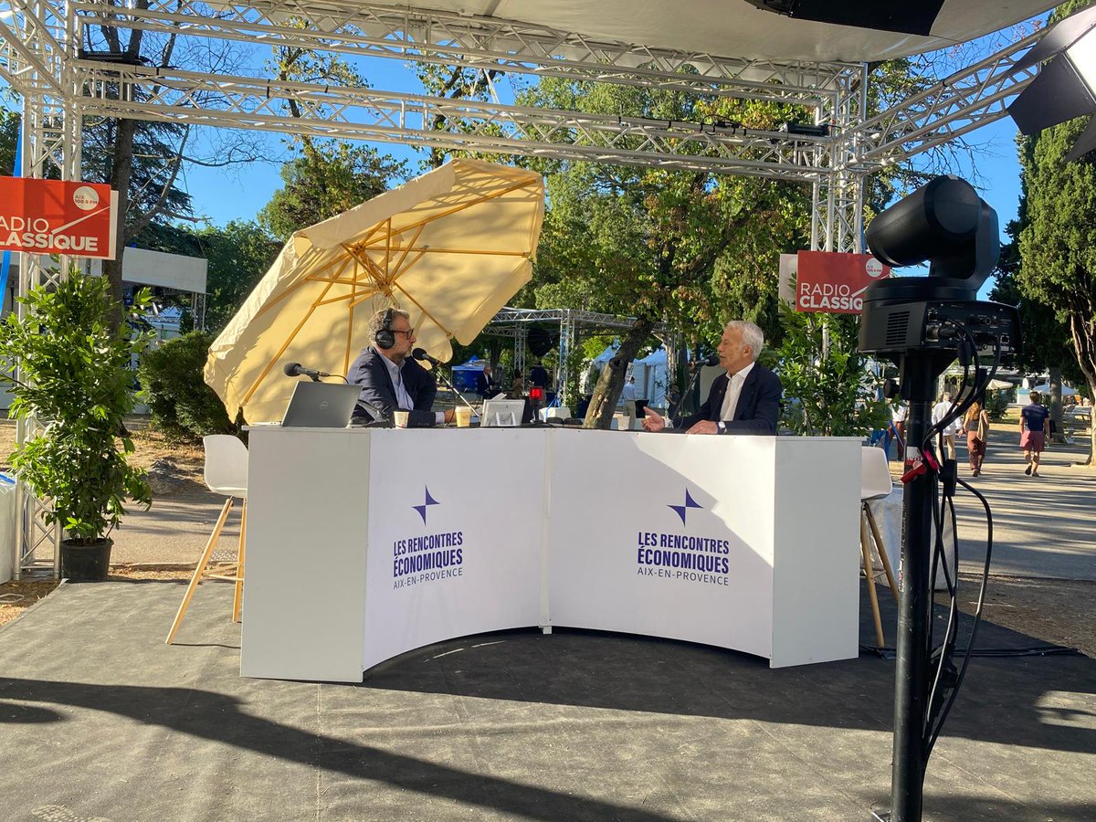 PatrickMartin_1's tweet photo. Ces Rencontres sont aussi l’occasion de porter la parole des entreprises dans le débat public.

Matinale de Radio Classique, interviews aux Échos, à Public Sénat, à BFM Business : faire entendre la voix des entreprises, c’est rappeler leur rôle central dans le rebond du pays. https://t.co/LTbMPIZcQg
