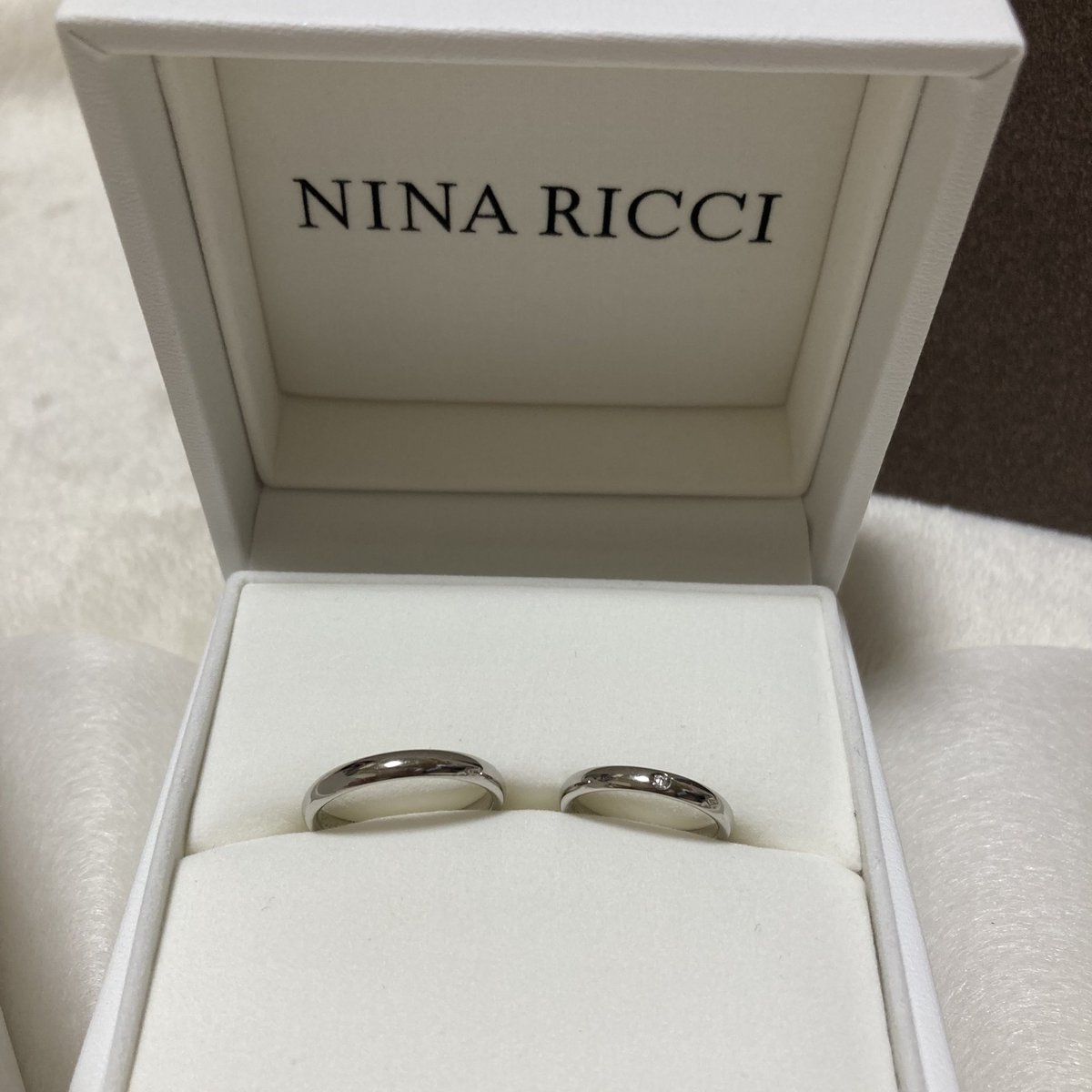 m_rty03's tweet photo. 結婚指輪ァァァァァァ(=^ ･ω･^) っ💍🤍 https://t.co/iOuZ4PCvpJ