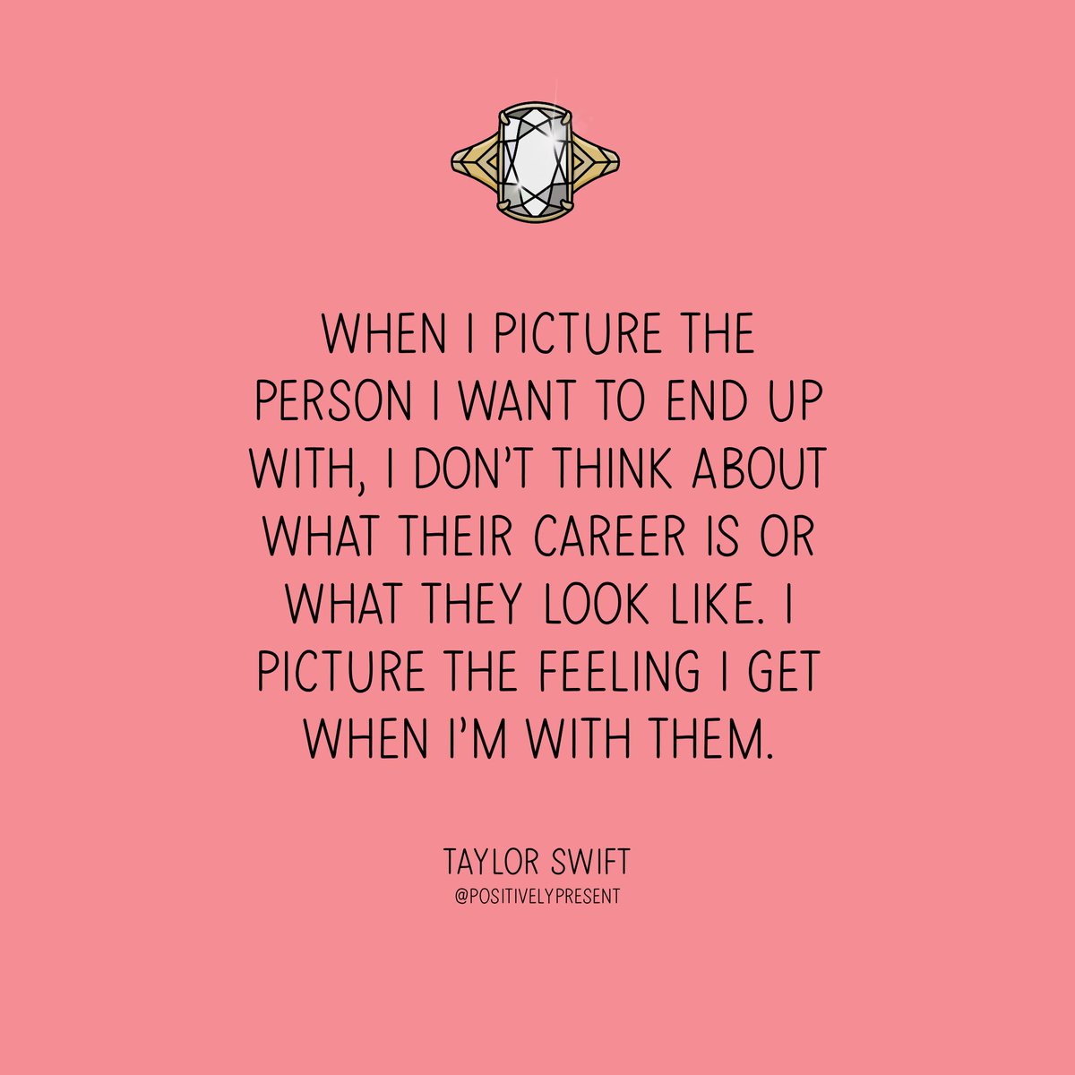 positivepresent's tweet photo. Love quotes by @taylorswift13 💍 Congrats to Taylor &amp; Travis! https://t.co/oZFNosTDnF