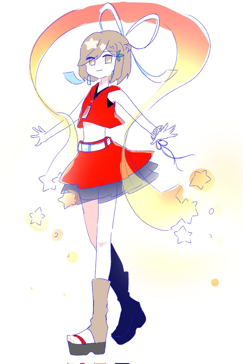 doko_mei's tweet photo. 雑に七夕なMEIKO https://t.co/rCRvZ79avX