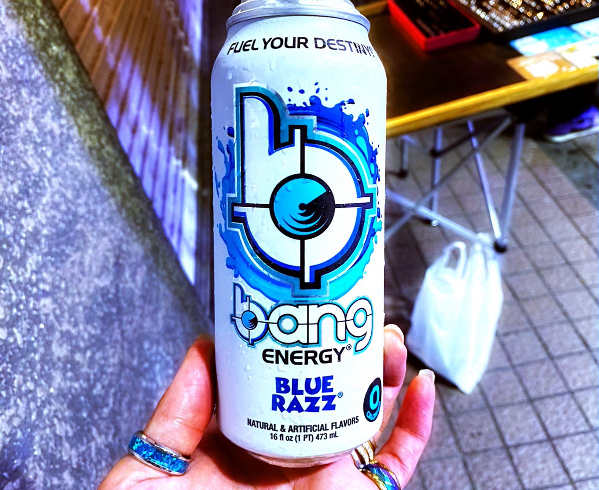 Today's-ENERGY- ダチと浜へ! #BangEnergy #Bang #BLUERAZZ